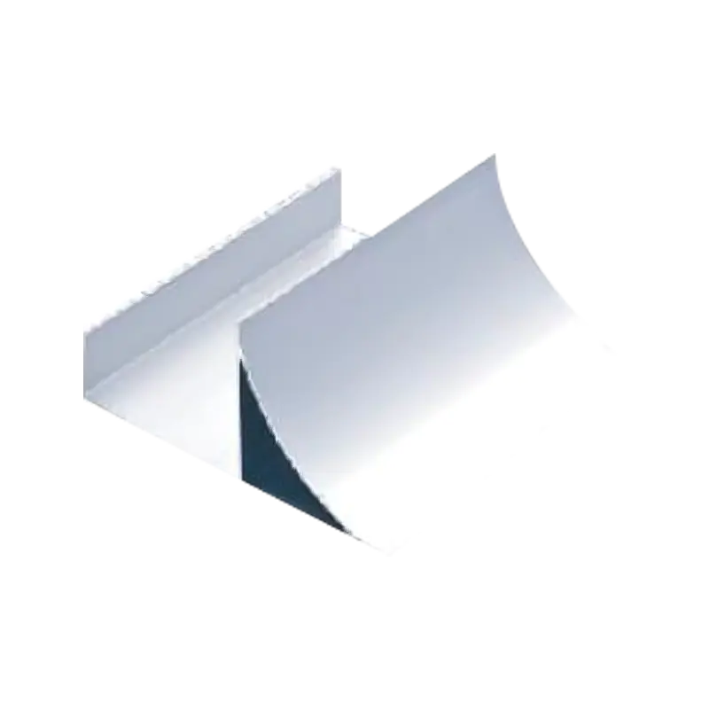 Enkelt R-rille aluminium