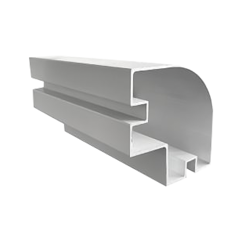 Aluminiumsprofil manuel plade med ydre cylinder