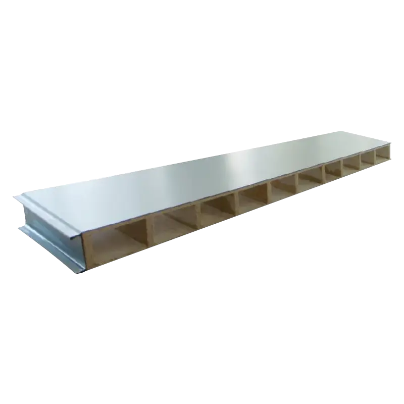 Maskinfremstillet hult magnesiumoxid renrumspanel