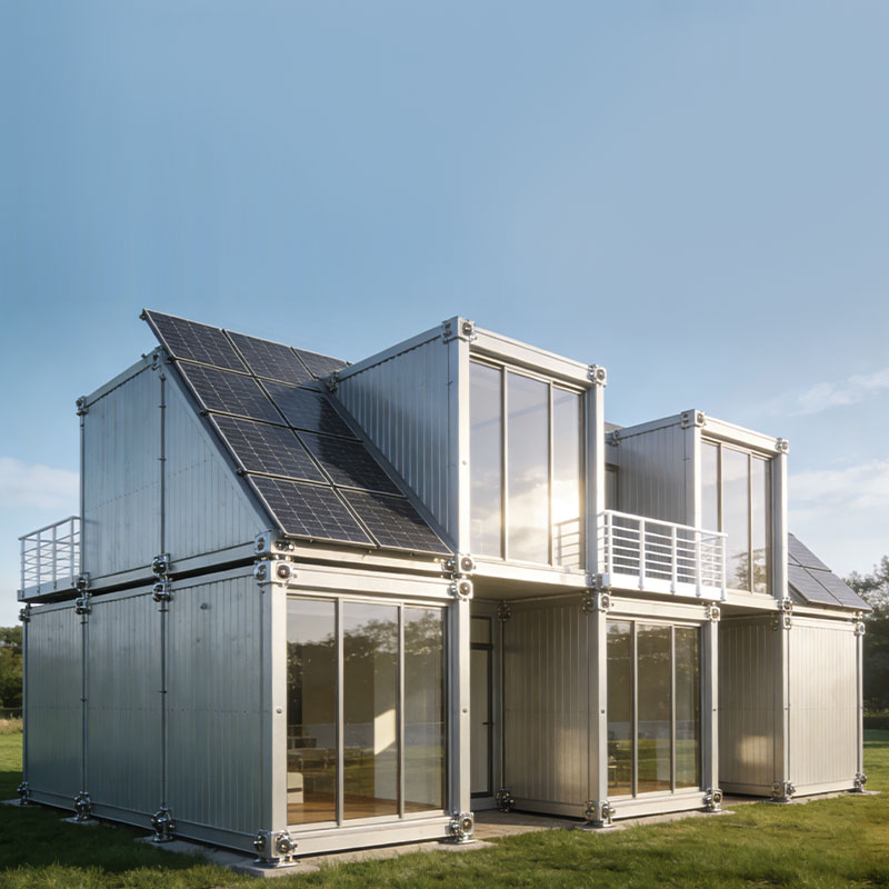 Modulopbygget hus